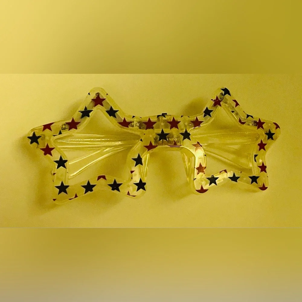 New Patriotic Star Shaped Sunglasses Boys Girls Unisex